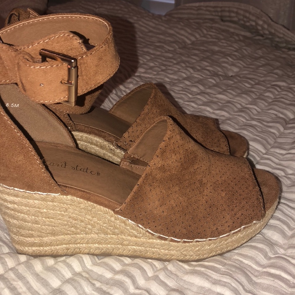 Altar’d State Suede platform espadrille